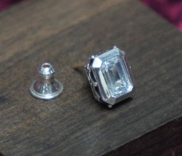 アクセサリー 美品!ジャスティンデイビス SEJ226 ice baby ピアス