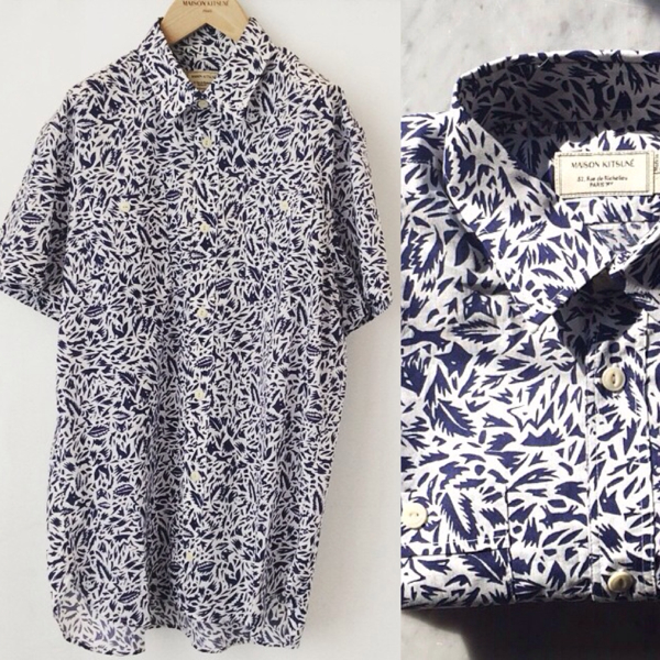新品 15SS MAISON KITSUNE シャツ メゾンキツネ キツネ