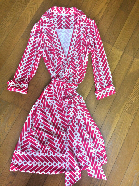 ダイアンフォンファスティンバーグワンピースピンク