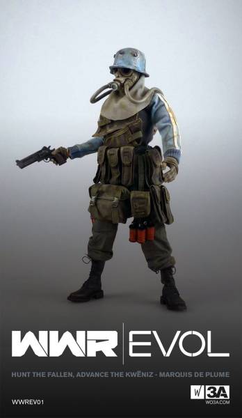 threeA WWR EVOL MARQUIS DE PLUME 3AA SET 3A Ashley Wood(一般 