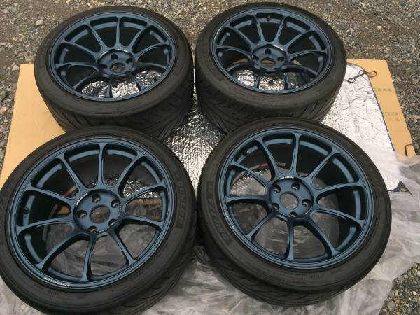 美品! GT-Rサイズ レイズZE40 265/35/18 BNR32 BCNR33 BNR34(ラジアル