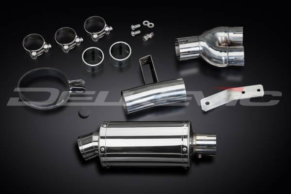 DELKEVIC サイレンサーNT 650 400 マフラーBROS HAWK 88-93