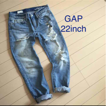 ダメージ デニム Gap 1969 ギャップ 22インチ ジーンズ ギャップ 売買されたオークション情報 Yahooの商品情報をアーカイブ公開 オークファン Aucfan Com