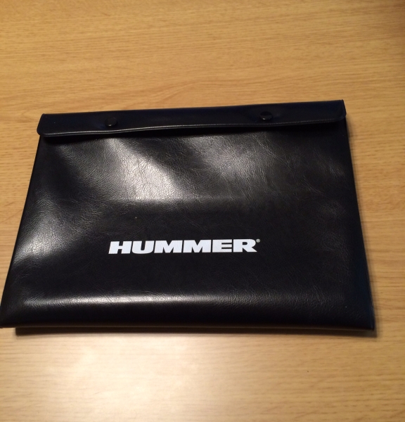 ハマー HUMMAR　三井物産物　 車検証入れ 取扱説明書入れ