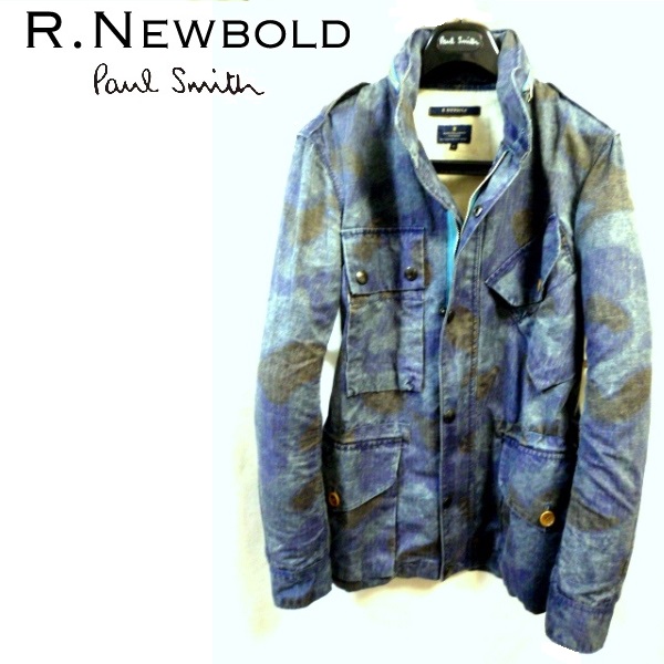 R NEWBOLD ポールスミス 迷彩柄 Ｍ65 ミリタリージャケット