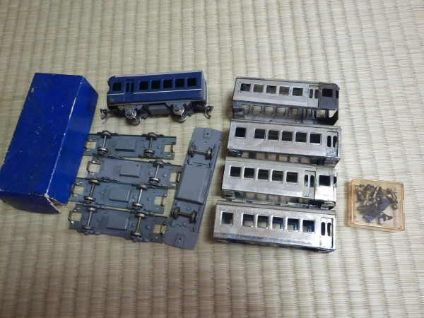 ●カツミ　ＴＫＭ　自由形客車　2軸　5両分ジャンク品●