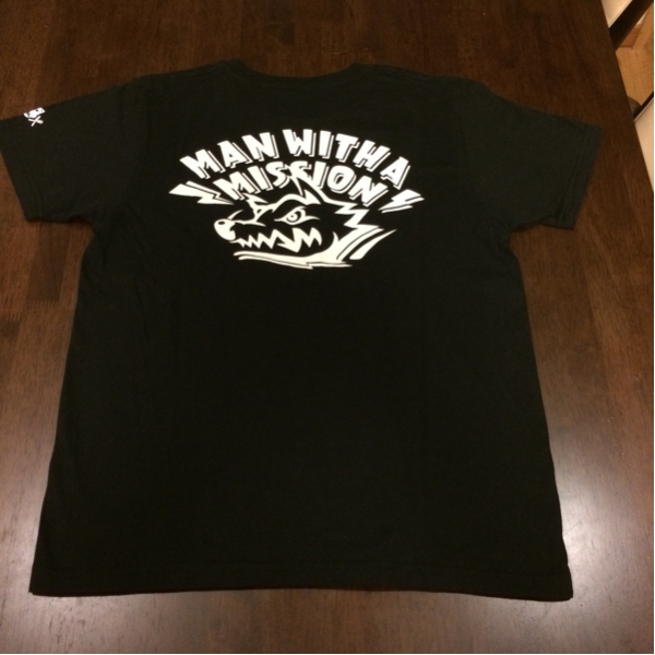 MAN WITH A MISSION/初期ロゴ/Tシャツ/レアグッズ/マンウィズ(Tシャツ