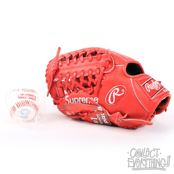 即決新品Supreme × RawlingsBaseballGloveグローブ野球左投げ用