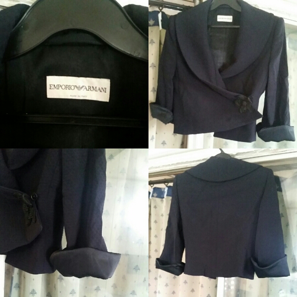 EMPORIO ARMANI★アルマーニ★レディーススーツ★used
