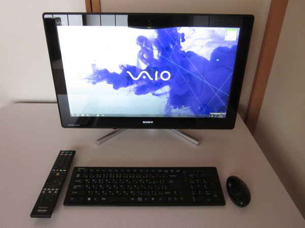 SONY VAIO VPCL237FJ/BI Windows7 Windows10無償アップグレード(モニタ