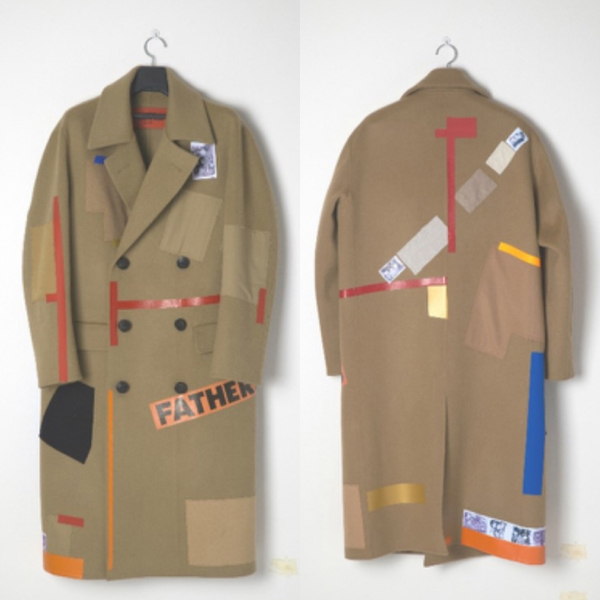 RAF SIMONS x Sterling Ruby ロング コート 44 ラフシモンズ(コート