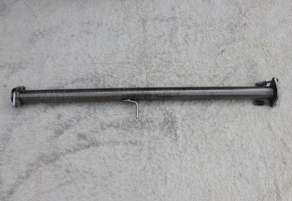 アルテッツァ3SXE10ストレート直管センターパイプ触媒無マフラー