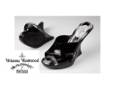 Vivienne Melissa Wedge ウェッジソールサンダル ブラック 24.5