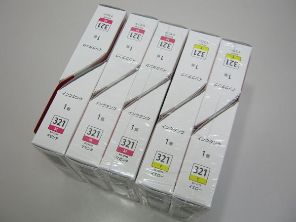 Canon純正　BCI-321M/Y　M:6個＋Y:4個　計10個 新品/期限切れ