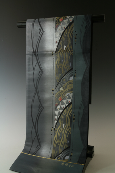 ◆すいせん：新品織上り【西陣特選袋帯“よこくに織物】正装仕様