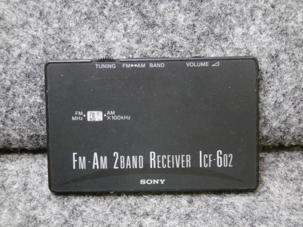 Sony Fm Amカードラジオ Icf 602 一般 売買されたオークション情報 Yahooの商品情報をアーカイブ公開 オークファン Aucfan Com