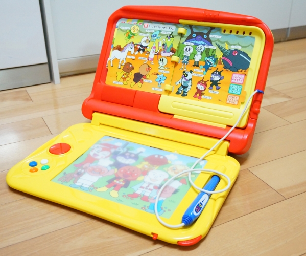 PICO ピコ アンパンマン おべんきょうセット 本体 ソフト2本付の入札
