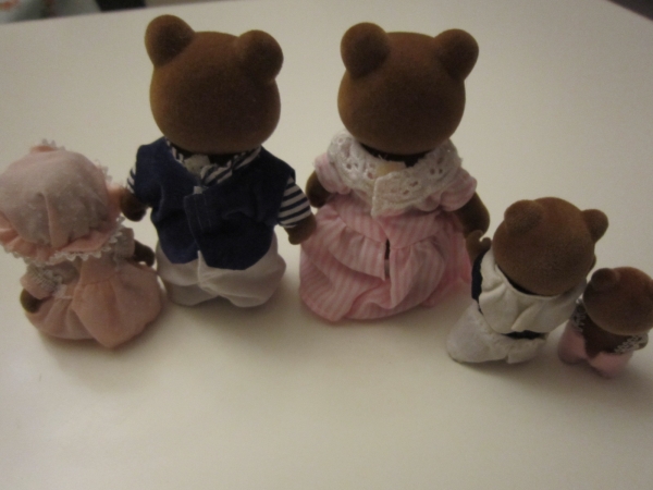 シルバニア　UKマーマレードクマファミリー