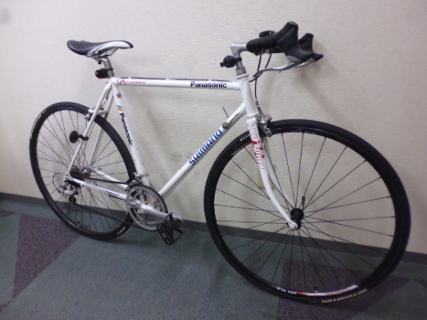 ○中古自転車○メーカー不明 ロード SHIMANO RX100 自家塗装(520mm 