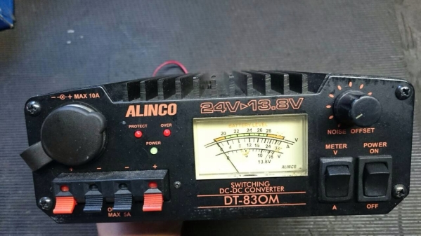 179◆コンバーター　24V→13.8V★ALICO　DT-83OM◆