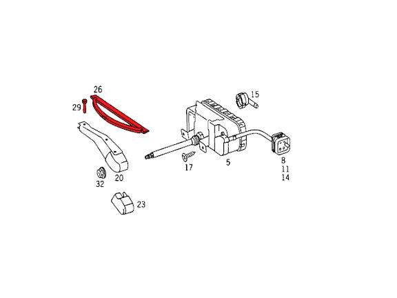 ☆ W140 S320 S500L S600L等 Hライトワイパーブレード2本 純正品
