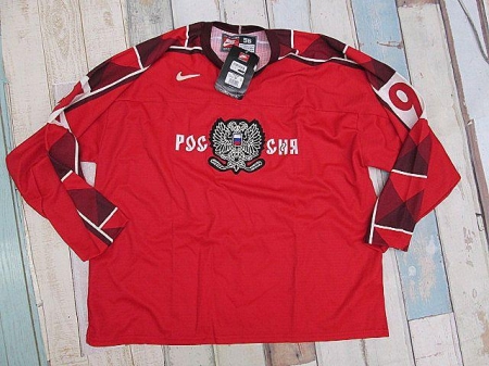 ☆新品ナイキ*カナダ製fedorov*レプリカホッケージャージXXL