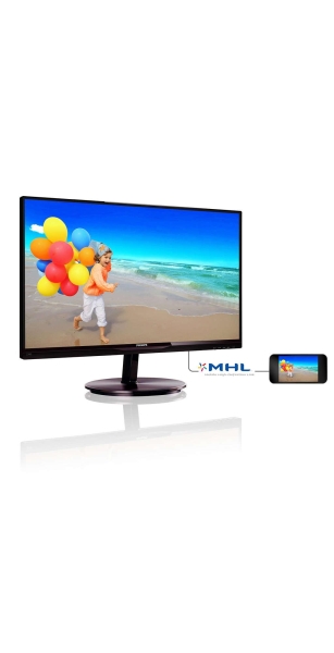 【ほぼ新品】PHILIPS 234E5QHSB/11 IPS液晶【即決あり】