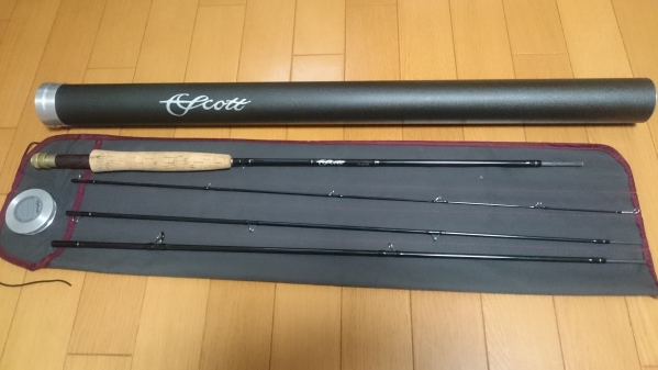 ★名器★スコット SCOTT S３ ８５３／４ ８’６” ３番ロッド