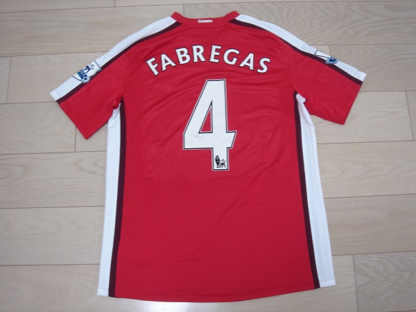 NIKE アーセナル 07⁄08 UCLユニフォーム ホーム 半袖 #4.ファブレ 新品