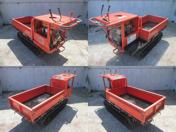 運搬車　四国製作所　シコク　SE400-F シコク X 15 クローラー 運搬車 400kg 運搬機 四国 7馬力 墓石 (運搬車