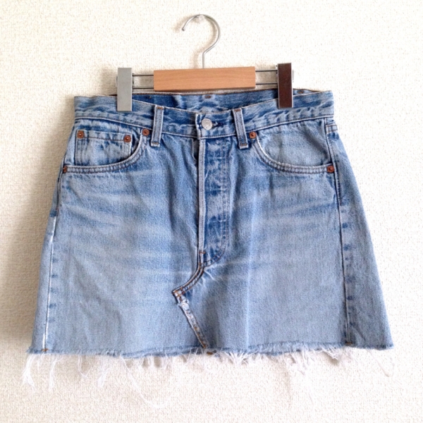 Levi's 501 USA製 80's 90's Vintage デニムスカート Shinzone 2