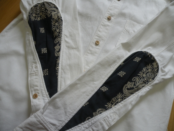 ict限定 14ss visvim albacore shirts 2 bandana navy kofu
