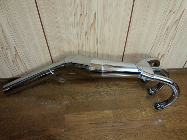 ゼンシン集合管 (芋管ロング) 静音サイレンサー付 KH250SS350SS