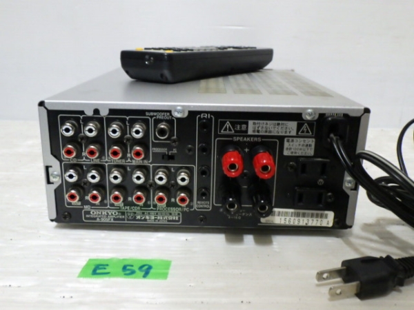 ONKYO デジタル プリメインアンプ◇A-905FX◇リモコンあり◇E59 ONKYO デジタル プリメインアンプ◇A-905FX◇リモコンあり◇E59