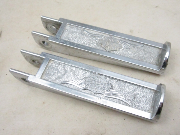 希少70s◆ハーレーロゴフットペグステップチョッパービンテージ