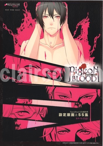 Pigeon Blood 公式・メーカー通販特典冊子 設定原画＆SS集他