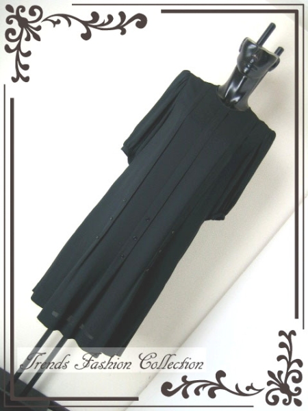 ☆☆ヴィヴィド ハナエモリ　ブラックフォーマルワンピース