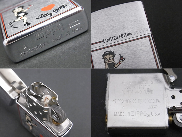ZIPPO/ジッポー【1000個限定・オルゴール付き】ベティちゃん 