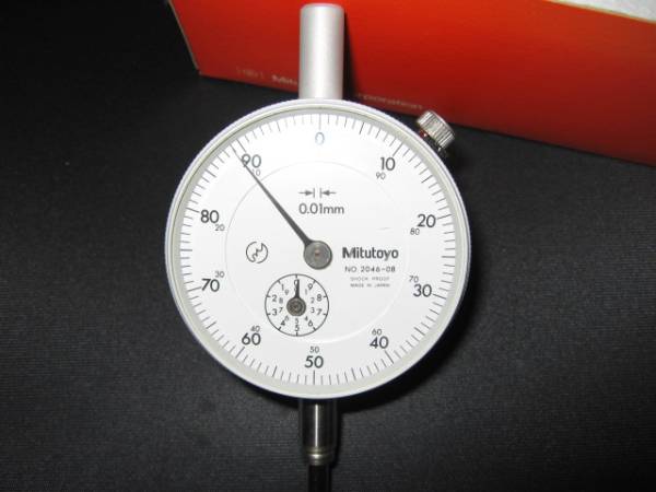 新品　ミツトヨ　超硬測定子付ダイヤルゲージ　2046-08Ｗ_3