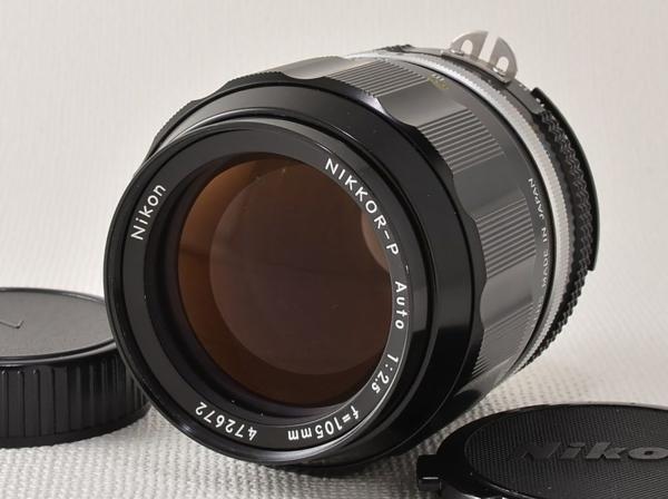 [極上] Nikon NIKKOR-P Auto 105mm F2.5 Ai 改造 [保証] (4500)