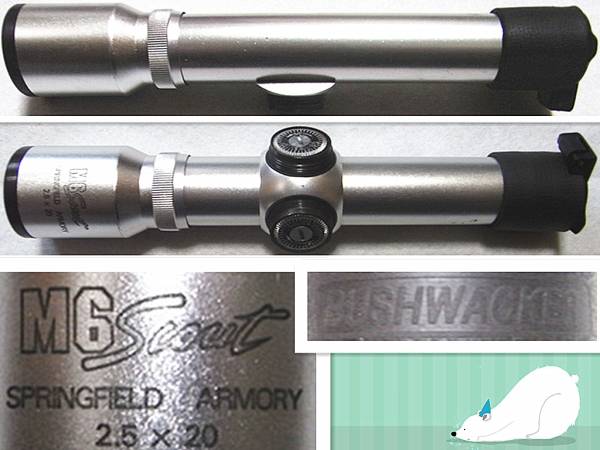 HAKKO　BUSHWACKER　2.5X20　スコープ