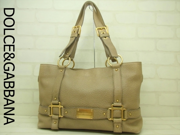 D&G★ドルチェ＆ガッバーナ★ショルダー　トート バッグ レザー