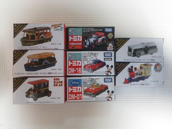 ディズニートミカ☆8台セット!!クリスマス♪ハロウィン☆