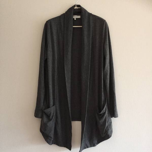 J☆Adam et Rope/アダムエロペ☆グレー☆ロングカーディガン☆38