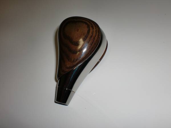 【クラウンに】レクサスLS前期純正本ウッドシフトノブ茶ウッド