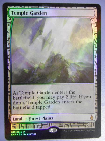 Garden MTG 寺院の庭⁄Temple 土地R | Foil 土日 1枚の通販