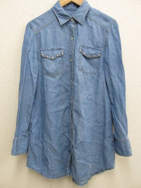 guild primeギルドプライムデニムロングシャツ三陽商会h3061