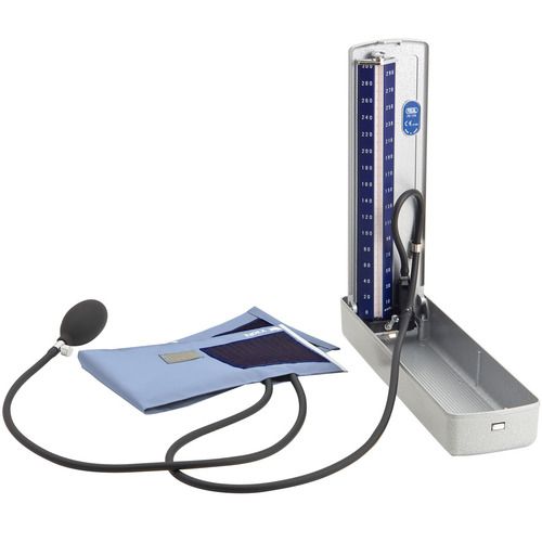 FOCAL デスク型水銀血圧計 FC-100DX ナイロンカフ スカイブルー