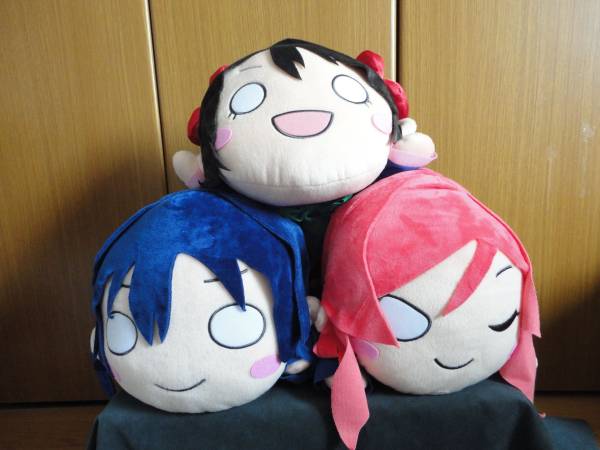暗所保存 ラブライブ ハイパージャンボ 寝そべり ぬいぐるみ 3種