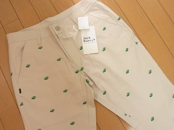 〓★新品Jack Bunny!!byパーリーゲイツ バイザー刺繍パンツ/6〓